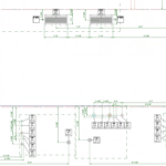 FlowStruct – Vertical Penetrations & Riser Coordination Execution of floor-plan penetrations for vertical plumbing risers, including setting pipe diameters, assigning labels, and coordinating sleeve sizes across all systems.