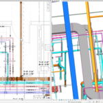 Domestic Water System Modeling with Structural Pipe Hanger Coordination