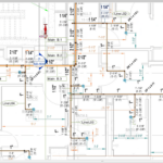 Fire Protection Floor Plan Annotation for Prefabrication