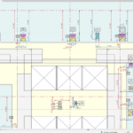 NYC Mechanical Floor Plan – Sleeve Penetrations Annotation
